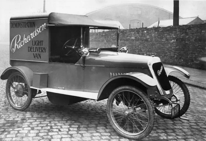 Framed Print : 1921 Richardson light delivery van. Creator: Unknown Framed Print : 1921 Richardson light delivery van. Creator: Unknown