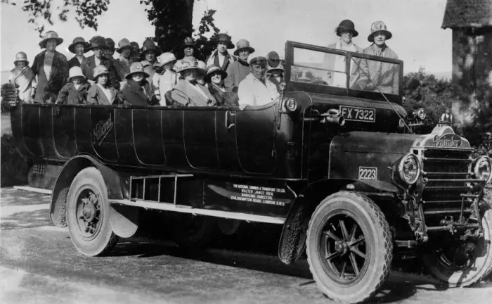 Framed Print : 1922 Daimler Charabanc. Creator: Unknown Framed Print : 1922 Daimler Charabanc. Creator: Unknown