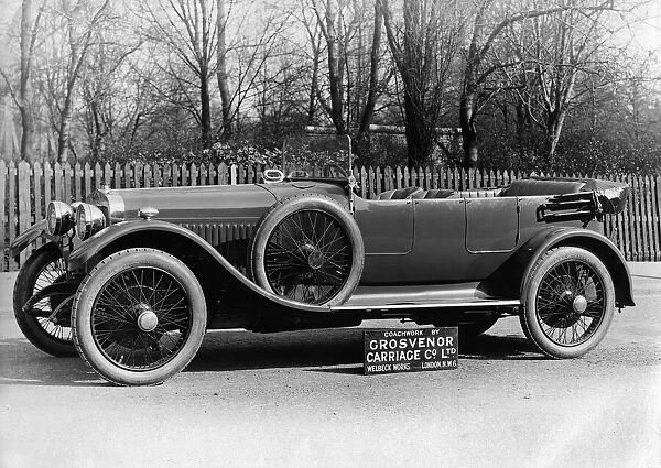 1922 Delage with Grosvenor body. Creator: Unknown