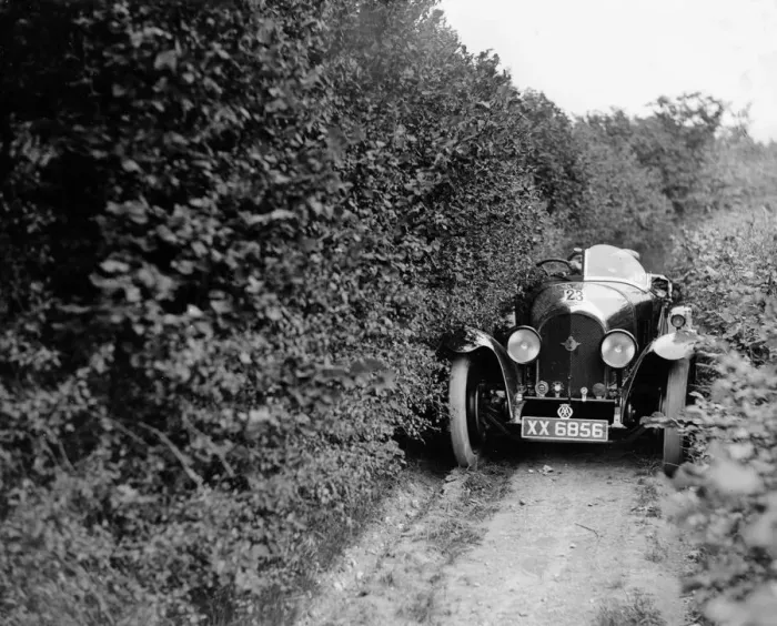 Framed Print : 1925 Bentley of Miss MH Ogilvie taking part in the North West London Motor Club Trial, 1 June 1929 Framed Print : 1925 Bentley of Miss MH Ogilvie taking part in the North West London Motor Club Trial, 1 June 1929