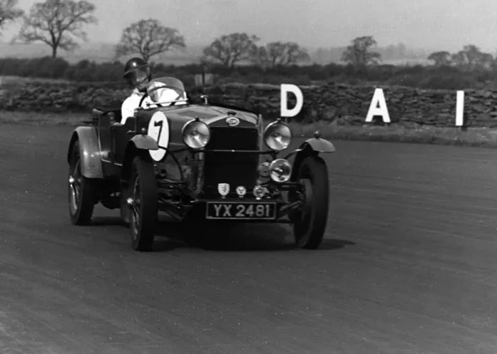 Framed Print : 1927 O. M. Daily Express Trophy Race, Silverstone 1954. Creator: Unknown Framed Print : 1927 O. M. Daily Express Trophy Race, Silverstone 1954. Creator: Unknown