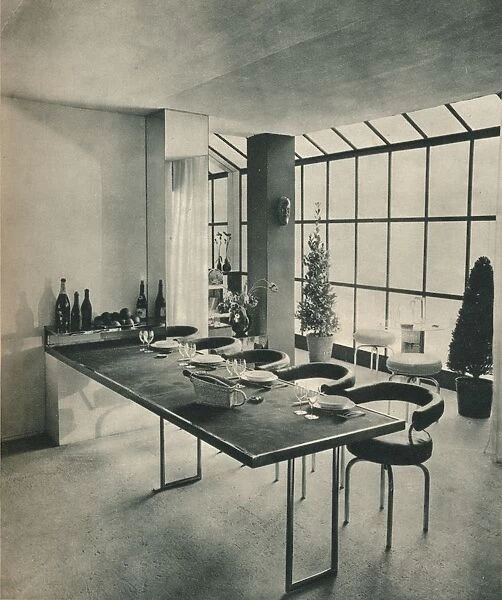 The 1928 Dining Room, 1928. Artist: Charlotte Perriand