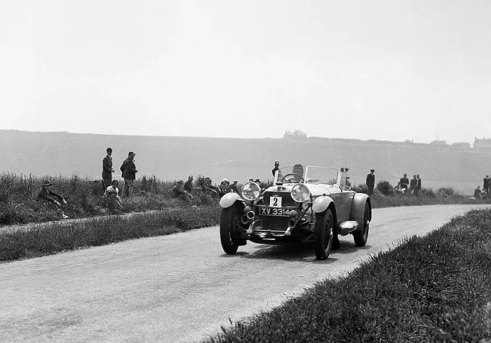 Framed Print : 1929 Mercedes Benz driven by Earl Howe on 1930 Brighton rally acceleration trial Framed Print : 1929 Mercedes Benz driven by Earl Howe on 1930 Brighton rally acceleration trial
