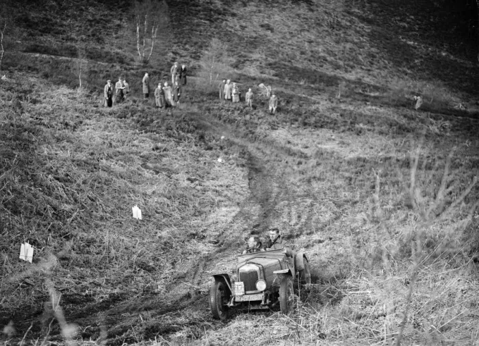 Framed Print : 1929 Riley cut-down trials special taking part in a motoring trial, late 1930s. Artist Framed Print : 1929 Riley cut-down trials special taking part in a motoring trial, late 1930s. Artist