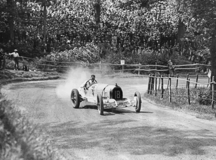 Framed Print : 1930 Austro-Daimler, Hans von Stuck at Shelsley Walsh. Creator: Unknown Framed Print : 1930 Austro-Daimler, Hans von Stuck at Shelsley Walsh. Creator: Unknown