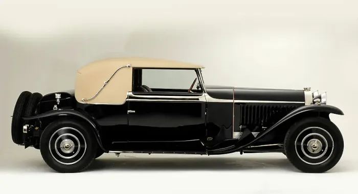 Framed Print : 1930 Bugatti Type 46 Faux Framed Print : 1930 Bugatti Type 46 Faux