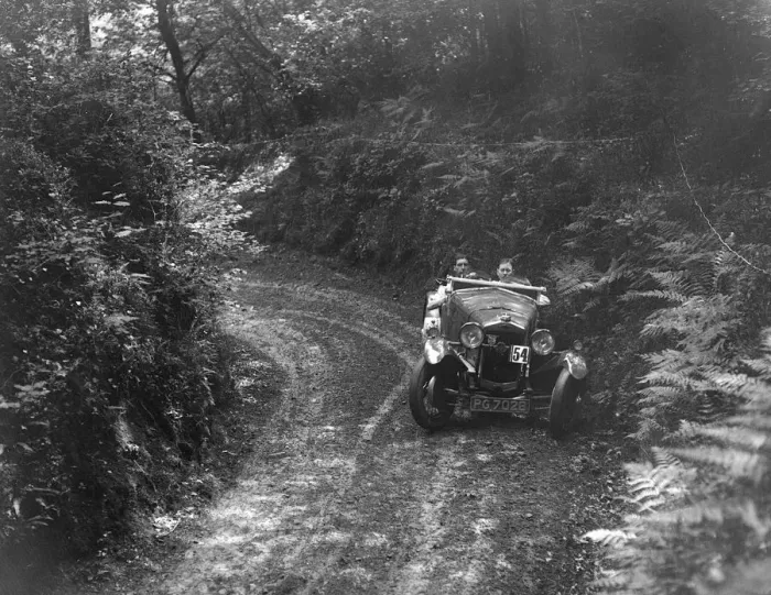 Framed Print : 1930 Frazer-Nash Interceptor taking part in a motoring trial, 1930s. Artist: Bill Brunell Framed Print : 1930 Frazer-Nash Interceptor taking part in a motoring trial, 1930s. Artist: Bill Brunell