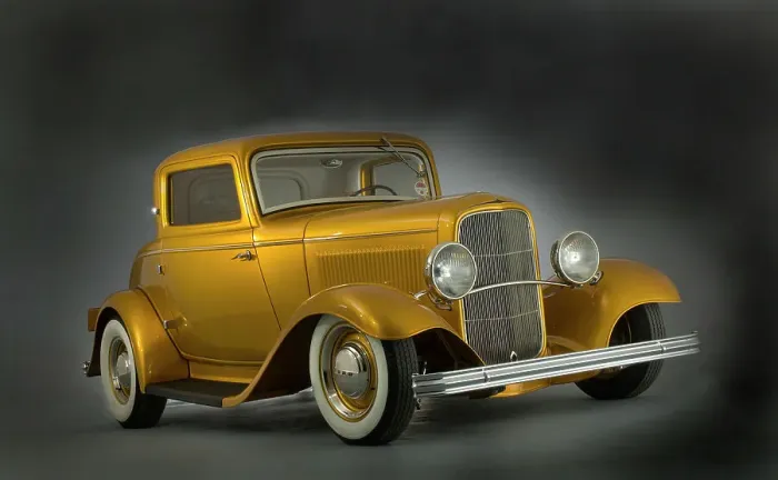 Framed Print : 1932 Ford Model B Custom Car Framed Print : 1932 Ford Model B Custom Car