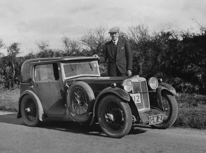 Framed Print : 1932 MG F type Magna Salonette. Creator: Unknown Framed Print : 1932 MG F type Magna Salonette. Creator: Unknown