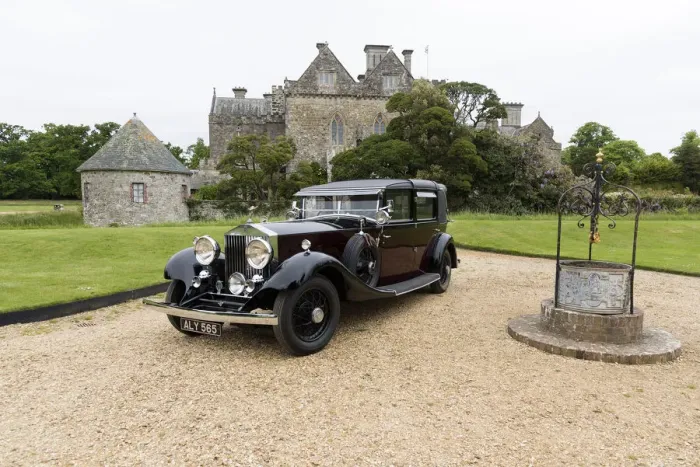 Framed Print : 1933 Rolls Royce Phantom II Sedanca de Ville by Barker. Creator: Unknown Framed Print : 1933 Rolls Royce Phantom II Sedanca de Ville by Barker. Creator: Unknown