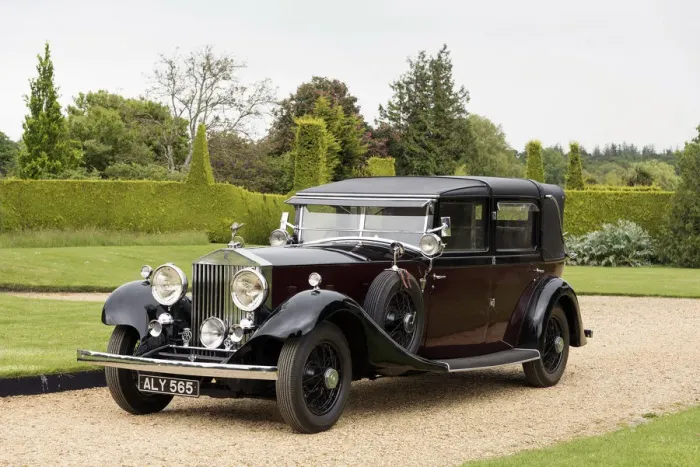 Framed Print : 1933 Rolls Royce Phantom II Sedanca de Ville by Barker. Creator: Unknown Framed Print : 1933 Rolls Royce Phantom II Sedanca de Ville by Barker. Creator: Unknown