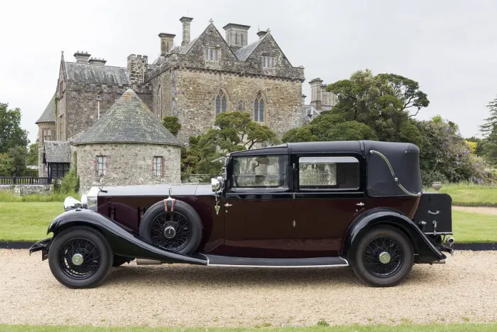 Framed Print : 1933 Rolls Royce Phantom II Sedanca de Ville by Barker. Creator: Unknown Framed Print : 1933 Rolls Royce Phantom II Sedanca de Ville by Barker. Creator: Unknown