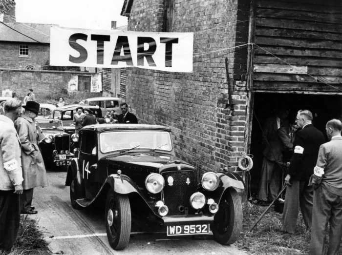 Framed Print : 1934 Skinner Special at B. A. R. C. Brunton Hill Climb 1952. Creator: Unknown Framed Print : 1934 Skinner Special at B. A. R. C. Brunton Hill Climb 1952. Creator: Unknown