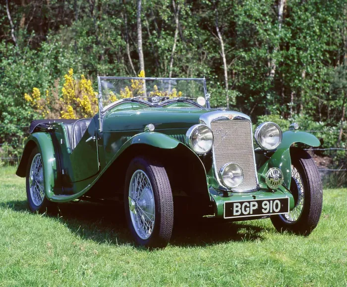 Framed Print : 1935 Hillman Aero Minx