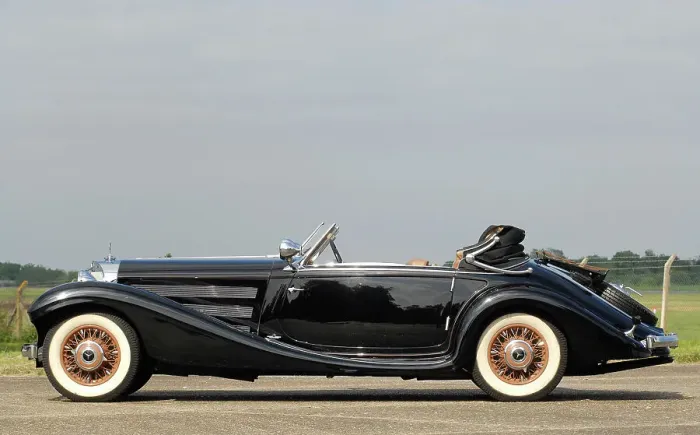 Framed Print : 1935 Mercedes Benz 500K Framed Print : 1935 Mercedes Benz 500K