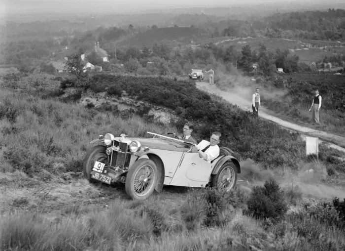 Framed Print : 1935 MG PB of the Cream Cracker team taking part in the NWLMC Lawrence Cup Trial, 1937 Framed Print : 1935 MG PB of the Cream Cracker team taking part in the NWLMC Lawrence Cup Trial, 1937