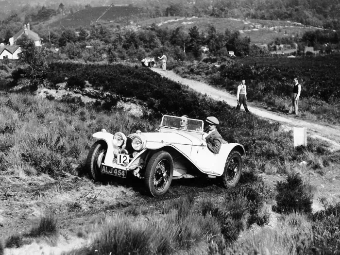 Framed Print : 1935 Riley Imp 9hp competing in the Lawrence Cup Trial Framed Print : 1935 Riley Imp 9hp competing in the Lawrence Cup Trial