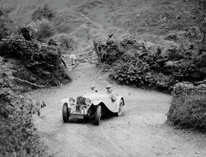 Framed Print : 1936 AC 2 litre Sports, (late 1930s?) Framed Print : 1936 AC 2 litre Sports, (late 1930s?)