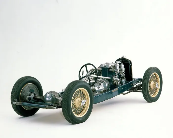 Framed Print : A 1936 Riley Sprite 1.5 litre TT