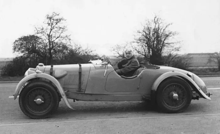 Framed Print : 1937 Aston Martin 2 litre speed model. Creator: Unknown Framed Print : 1937 Aston Martin 2 litre speed model. Creator: Unknown