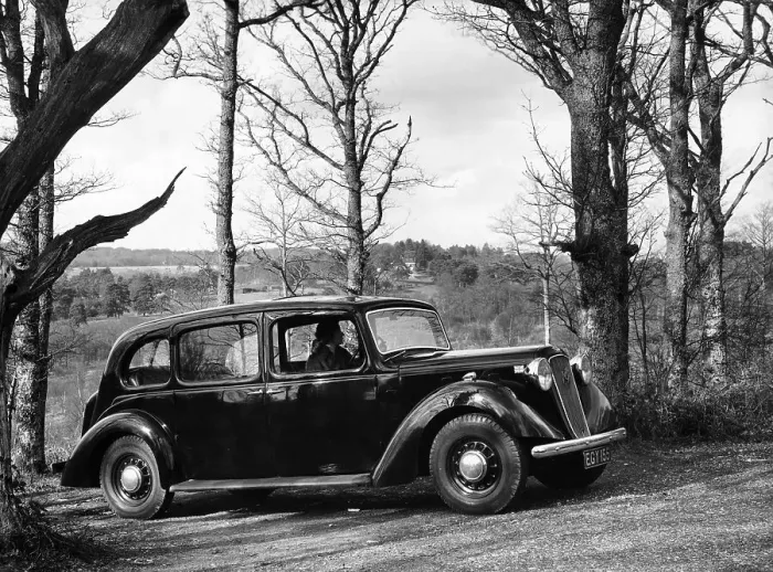 Framed Print : 1937 Austin 18, (c1937?) Framed Print : 1937 Austin 18, (c1937?)