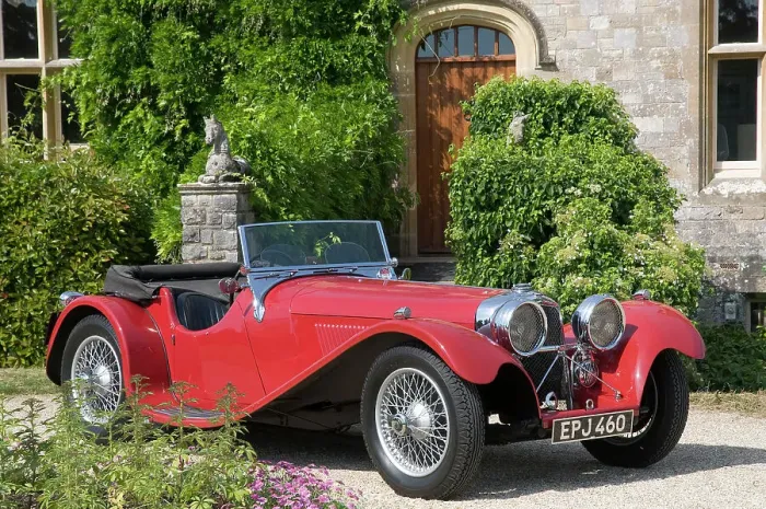 Framed Print : 1937 SS 100