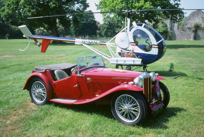Framed Print : 1938 MG TA