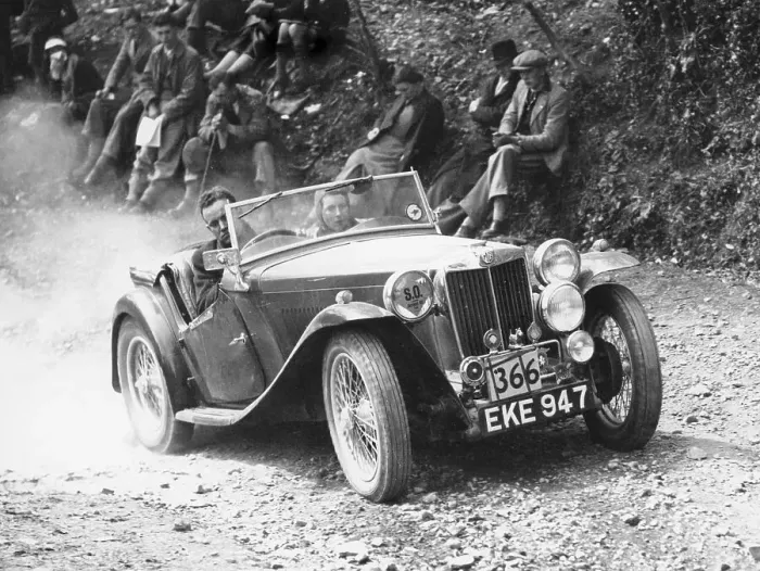 Framed Print : 1938 MG TA Midget, (c1938?) Framed Print : 1938 MG TA Midget, (c1938?)