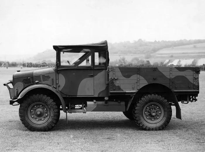 Framed Print : 1940 Bedford MWD war model. Creator: Unknown