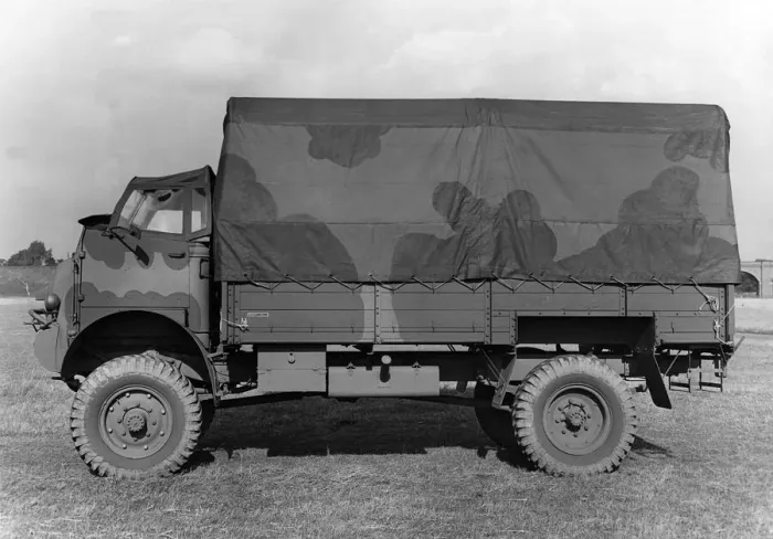 Framed Print : 1940 Bedford QLC war model. Creator: Unknown Framed Print : 1940 Bedford QLC war model. Creator: Unknown