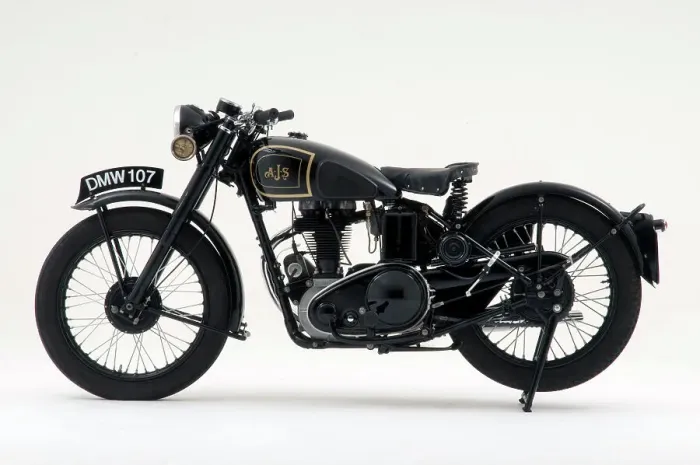 Framed Print : 1946 AJS 16M
