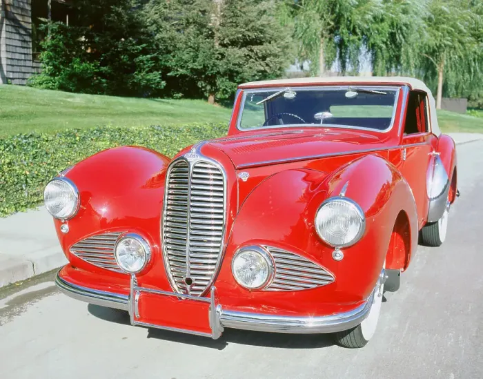 Framed Print : 1947 Delahaye 135m Vanden Plas Framed Print : 1947 Delahaye 135m Vanden Plas