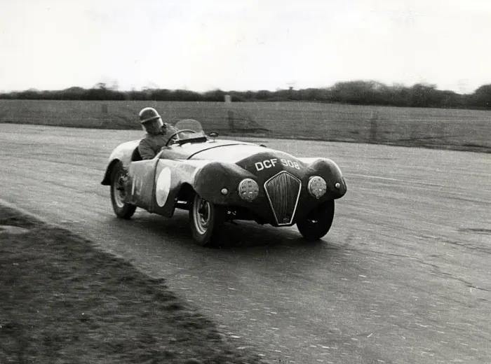 Framed Print : 1948 Healey 2. 4 Duncan body. Creator: Unknown Framed Print : 1948 Healey 2. 4 Duncan body. Creator: Unknown