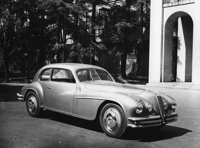 Framed Print : 1950 Alfa Romeo 6C 2500 by Touring. Creator: Unknown Framed Print : 1950 Alfa Romeo 6C 2500 by Touring. Creator: Unknown