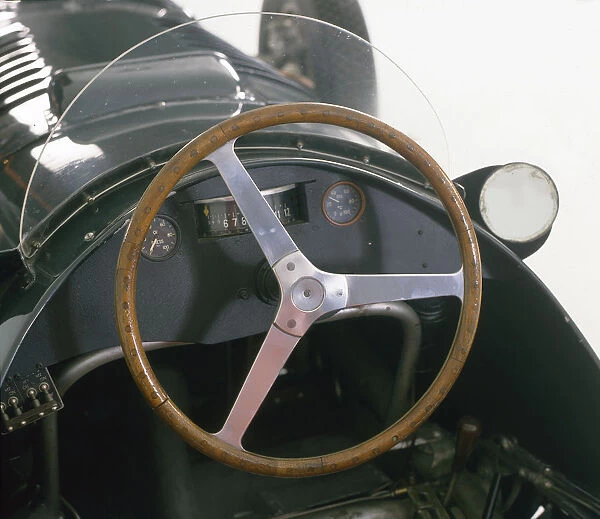 1950 BRM V16 cockpit. Creator: Unknown