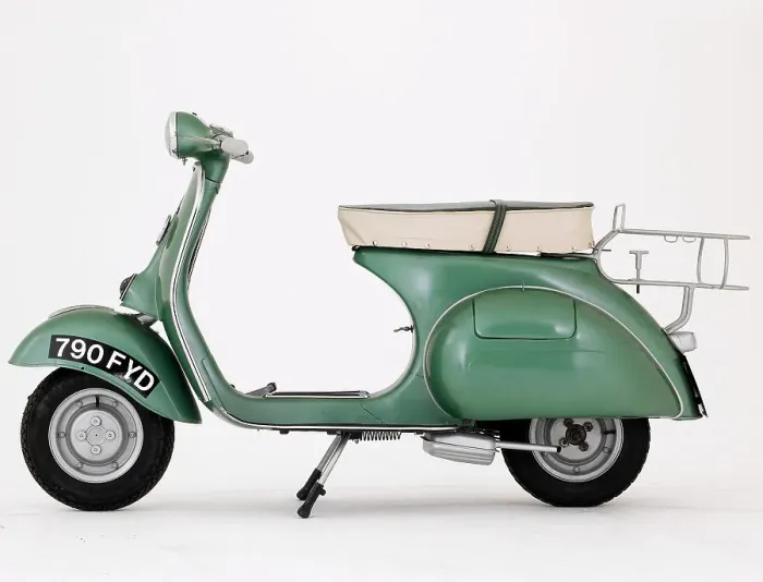 Framed Print : 1950 Douglas Vespa 152-L2 scooter Framed Print : 1950 Douglas Vespa 152-L2 scooter