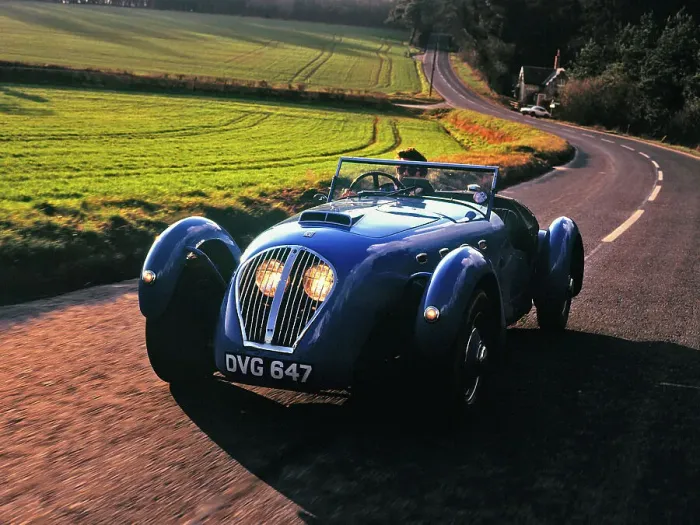Framed Print : 1950 Healey Silverstone Framed Print : 1950 Healey Silverstone