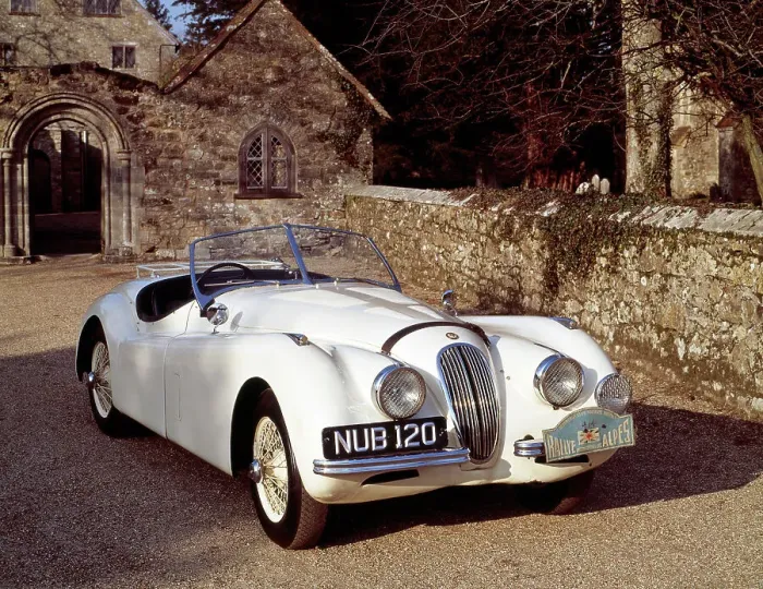 Framed Print : 1950 Jaguar XK 120 Framed Print : 1950 Jaguar XK 120