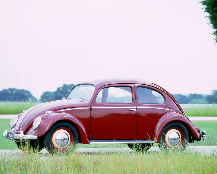 Framed Print : 1950 Volkswagen Beetle Framed Print : 1950 Volkswagen Beetle