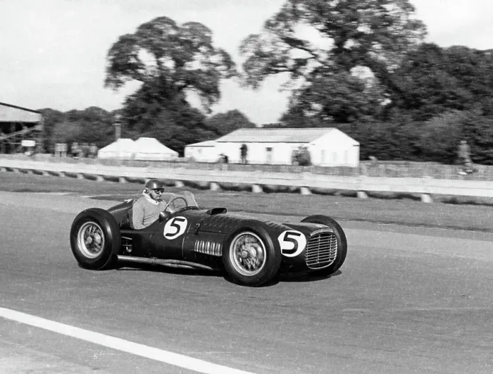 Framed Print : 1952 BRM V16 driven by Froilan Gonzalez at B.A.R.C. International meeting Goodwood Framed Print : 1952 BRM V16 driven by Froilan Gonzalez at B.A.R.C. International meeting Goodwood