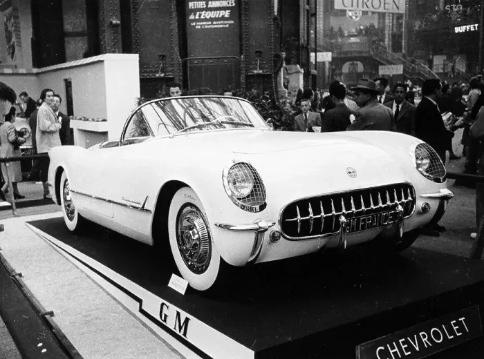 Framed Print : 1953 Chevrolet Corvette, (c1953?)