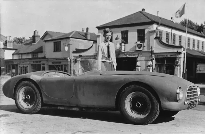 Framed Print : 1953 Tojeiro A. C. Ace prototype. Creator: Unknown Framed Print : 1953 Tojeiro A. C. Ace prototype. Creator: Unknown