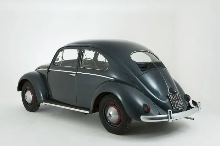 Framed Print : 1953 Volkswagen Beetle Export