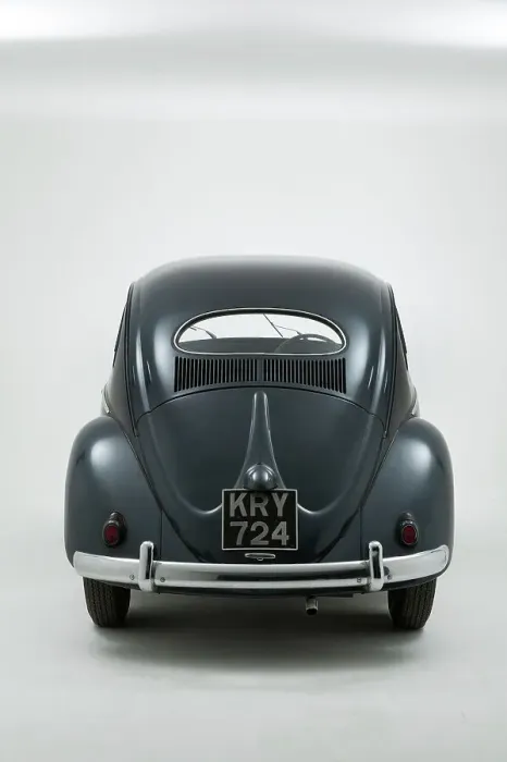 Framed Print : 1953 Volkswagen Beetle Export