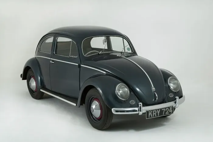 Framed Print : 1953 Volkswagen Beetle Export Framed Print : 1953 Volkswagen Beetle Export