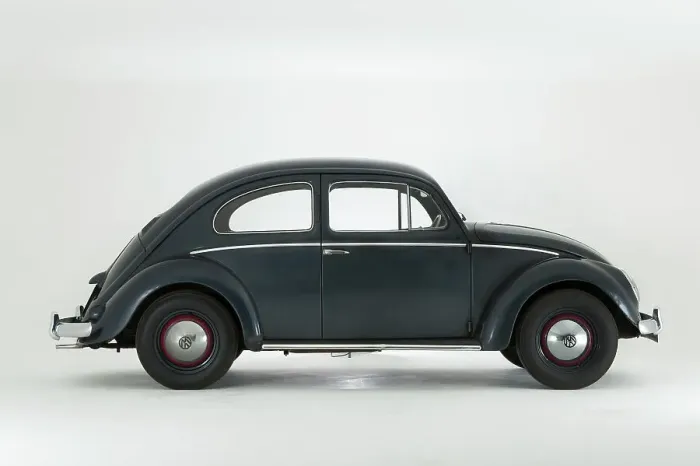 Framed Print : 1953 Volkswagen Beetle Export Framed Print : 1953 Volkswagen Beetle Export
