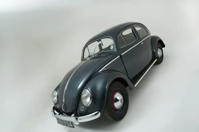Framed Print : 1953 Volkswagen Beetle Export Framed Print : 1953 Volkswagen Beetle Export