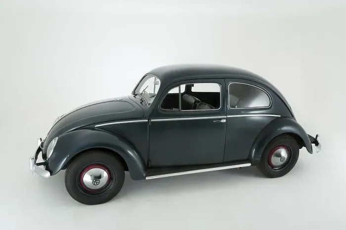Framed Print : 1953 Volkswagen Beetle Export Framed Print : 1953 Volkswagen Beetle Export