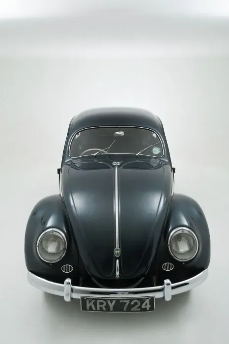 Framed Print : 1953 Volkswagen Beetle Export Framed Print : 1953 Volkswagen Beetle Export