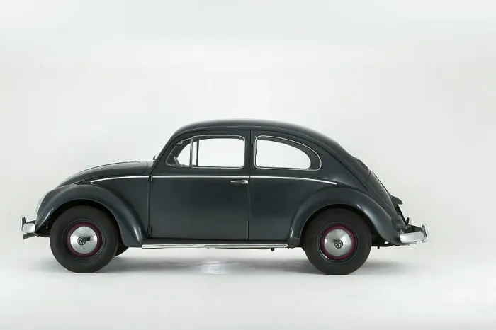 Framed Print : 1953 Volkswagen Beetle Export Framed Print : 1953 Volkswagen Beetle Export